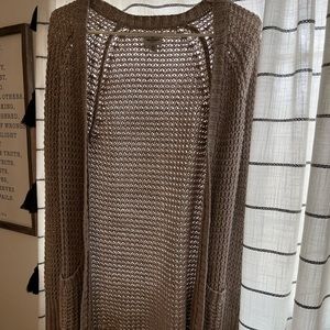 Chunky knit cardigan